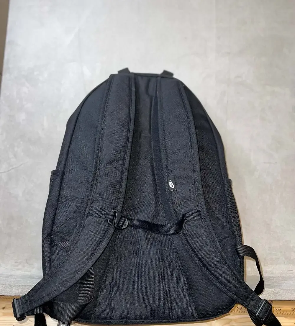Nike Hayward 2.0 Backpack in Black with Graphic Print and Bungee Cord